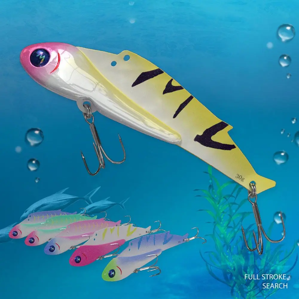

VIB fishing micro-objects long-range vibration sea fishing lure bionic perch upturned mouth big metal fake bait