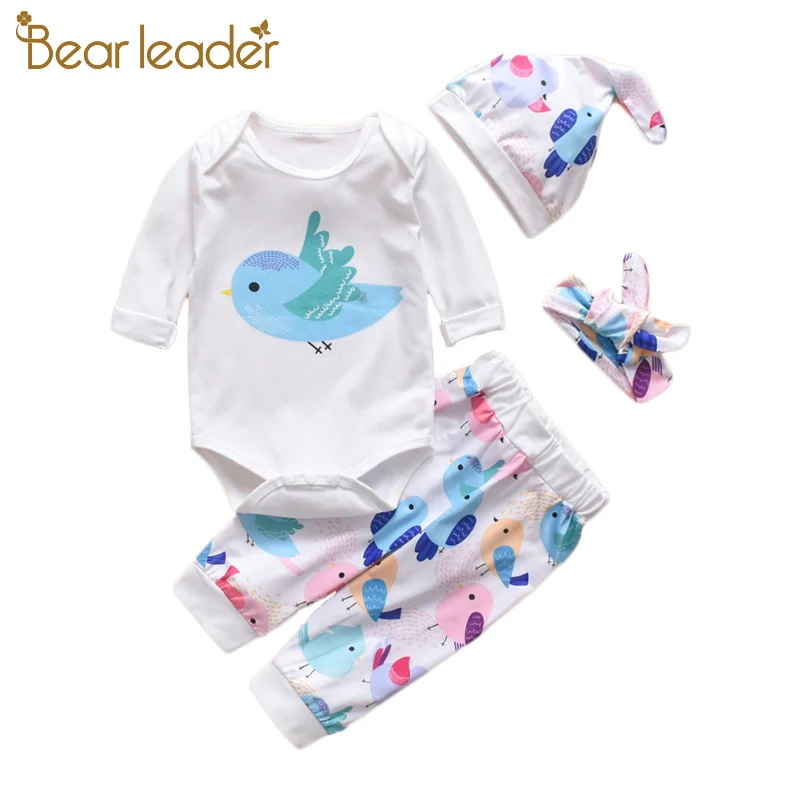 

Комбинезон детский Bear Leader, с шапочкой и повязкой на голову, 4 шт.