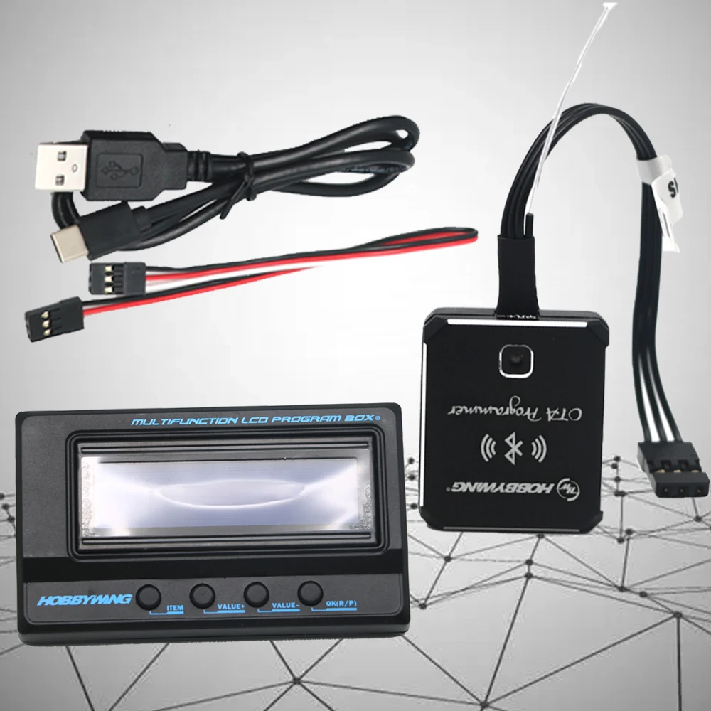 

Brushless ESC Hobbywing EZRUN MINI28 30A Sensored Small Size Support Bluetooth Settings For 1/28 GL Racing/Drift Car