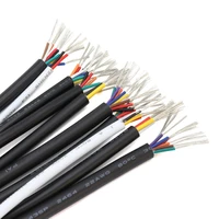 ul2464 sheathed wire cable 14 30 awg copper signal cable 2 3 4 5 6 7 8 10 core soft electronic audio wire