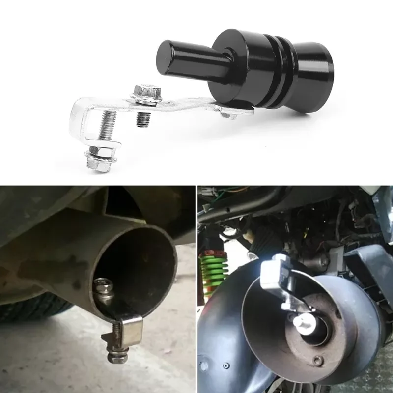 

Universal Car Tail Throat Modified Whistle Car Exhaust Pipe Turbo Sound Tail