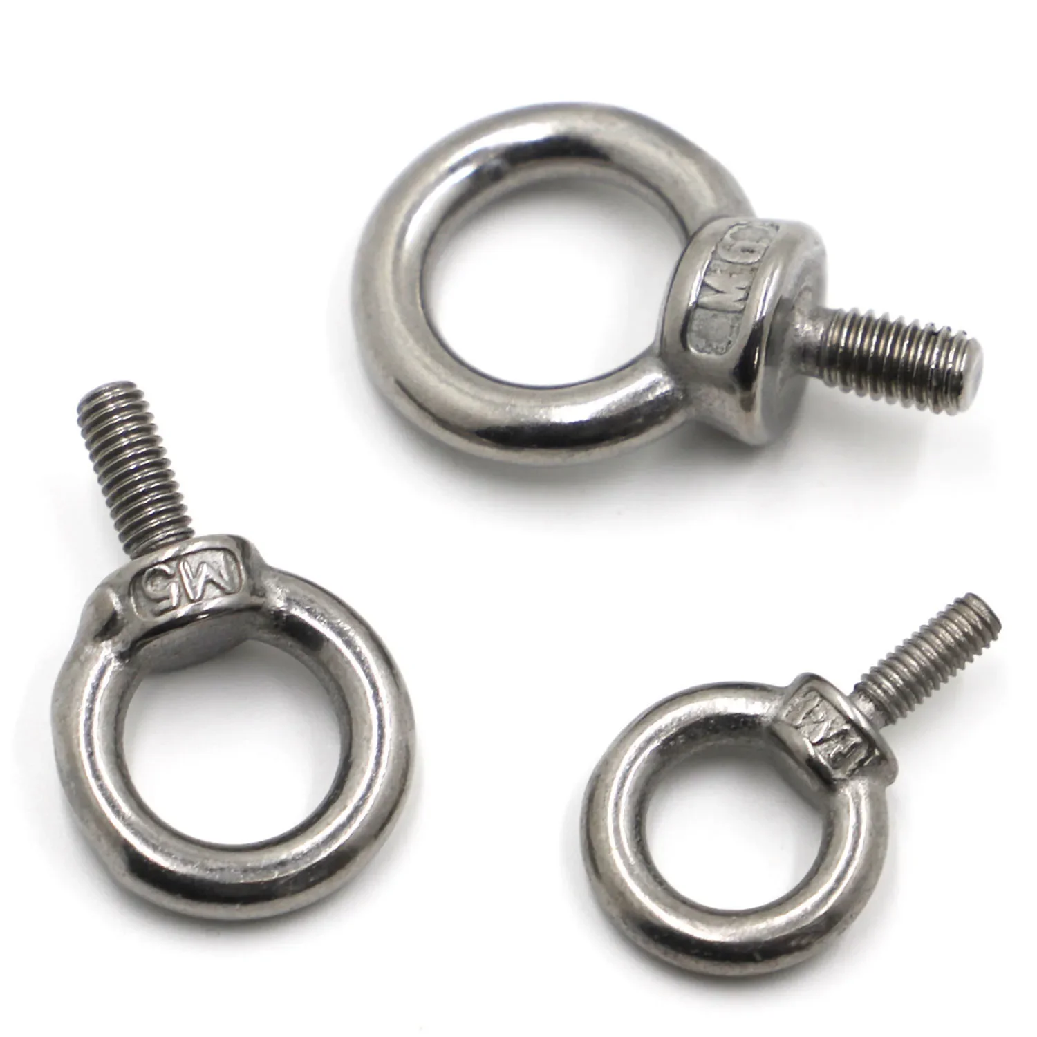 

DIN580 M3 M4 M5 M6 M8 M10 M12 304 Нержавеющая сталь Морские подъемные винты с проушиной Кольцевое отверстие для троса Болт с проушиной