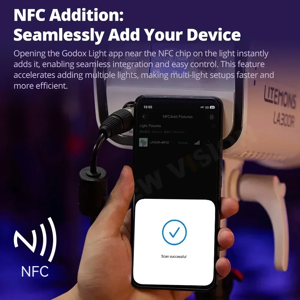 Светодиодный светильник GODOX LA200R LA150R LA300Bi LITEMONS