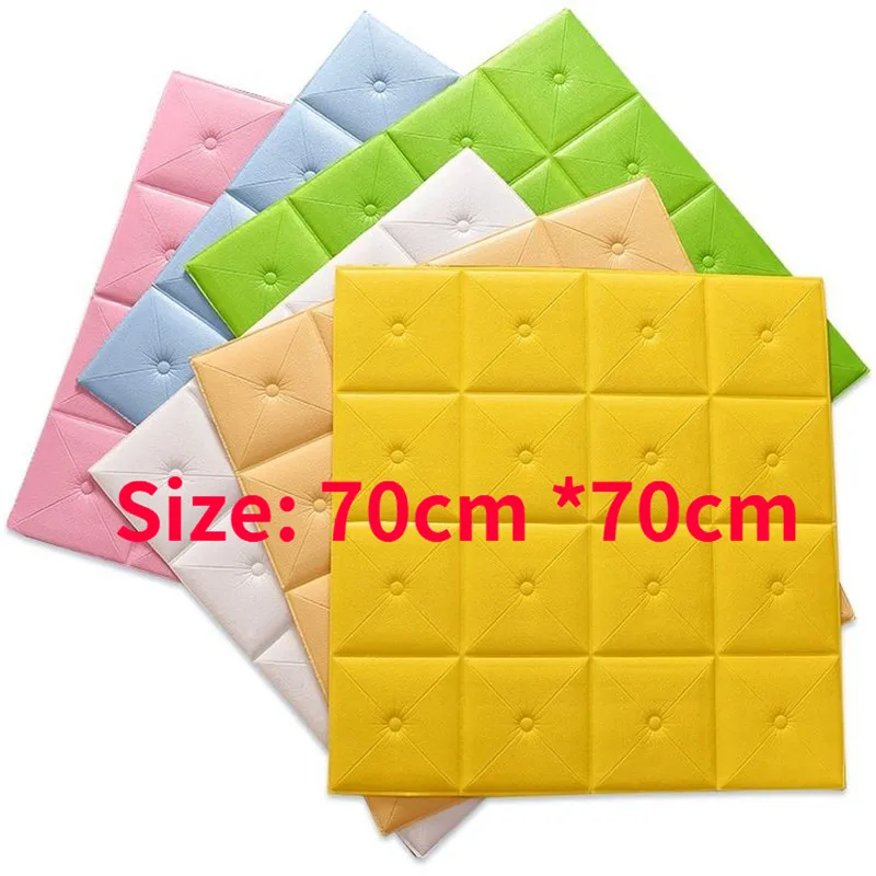 

3D трехмерные обои против столкновений, настенные наклейки, мягкий пенопластовый фон для украшения стен, самоклеящиеся обои