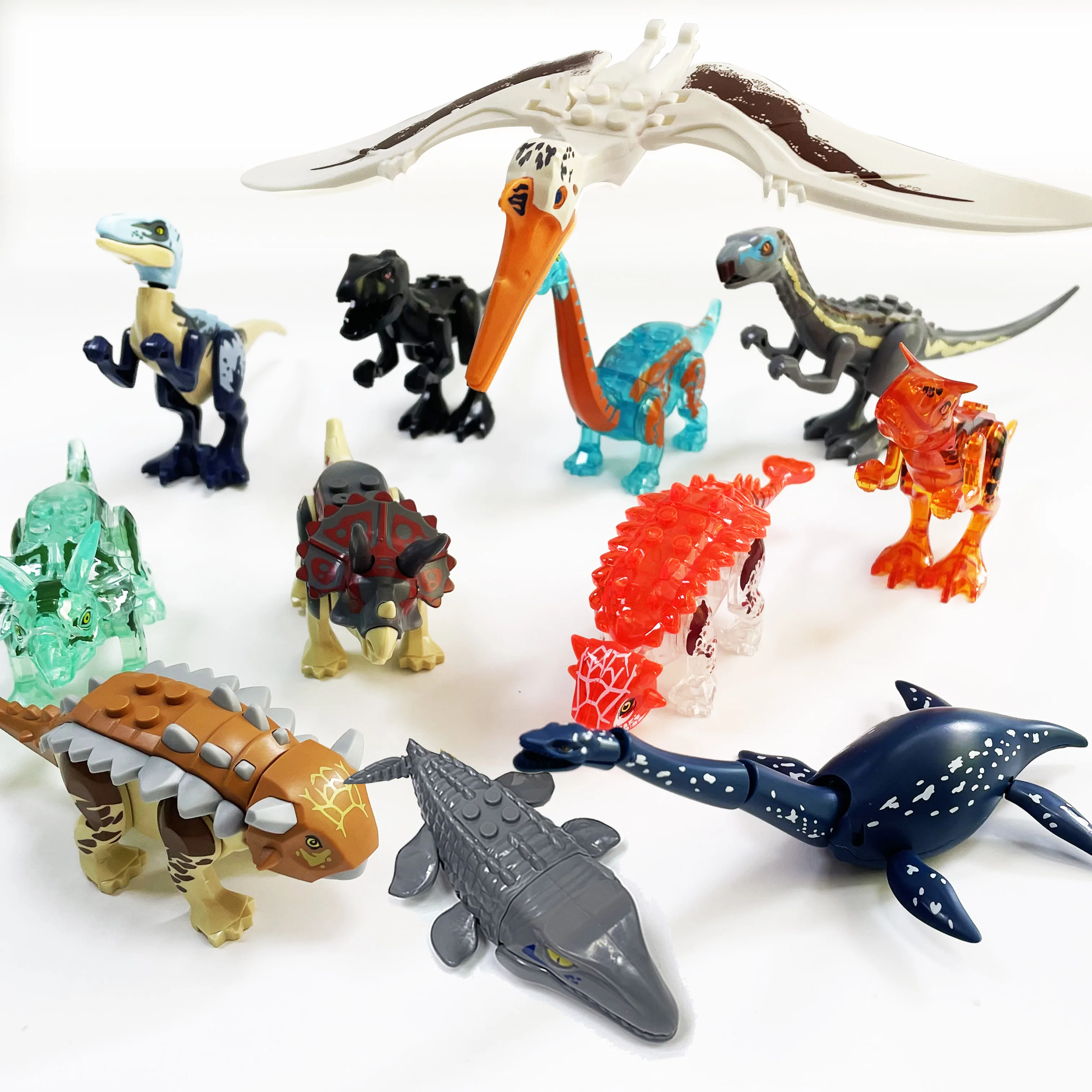 Конструктор Динозавры юрского периода индоминус Рекс сделай сам