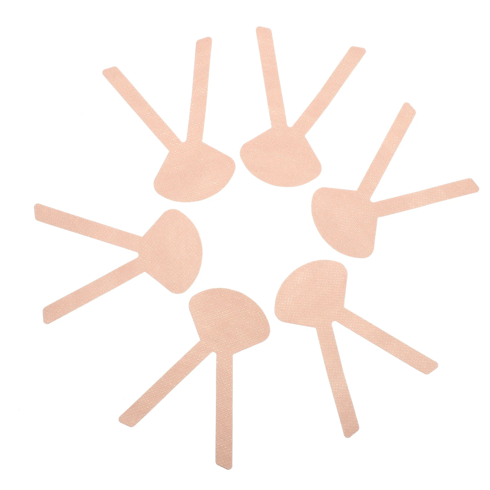 

6 Sheets of Professional Catheter Stickers Adhesive Tube Stickers Catheter Fixed Stickers