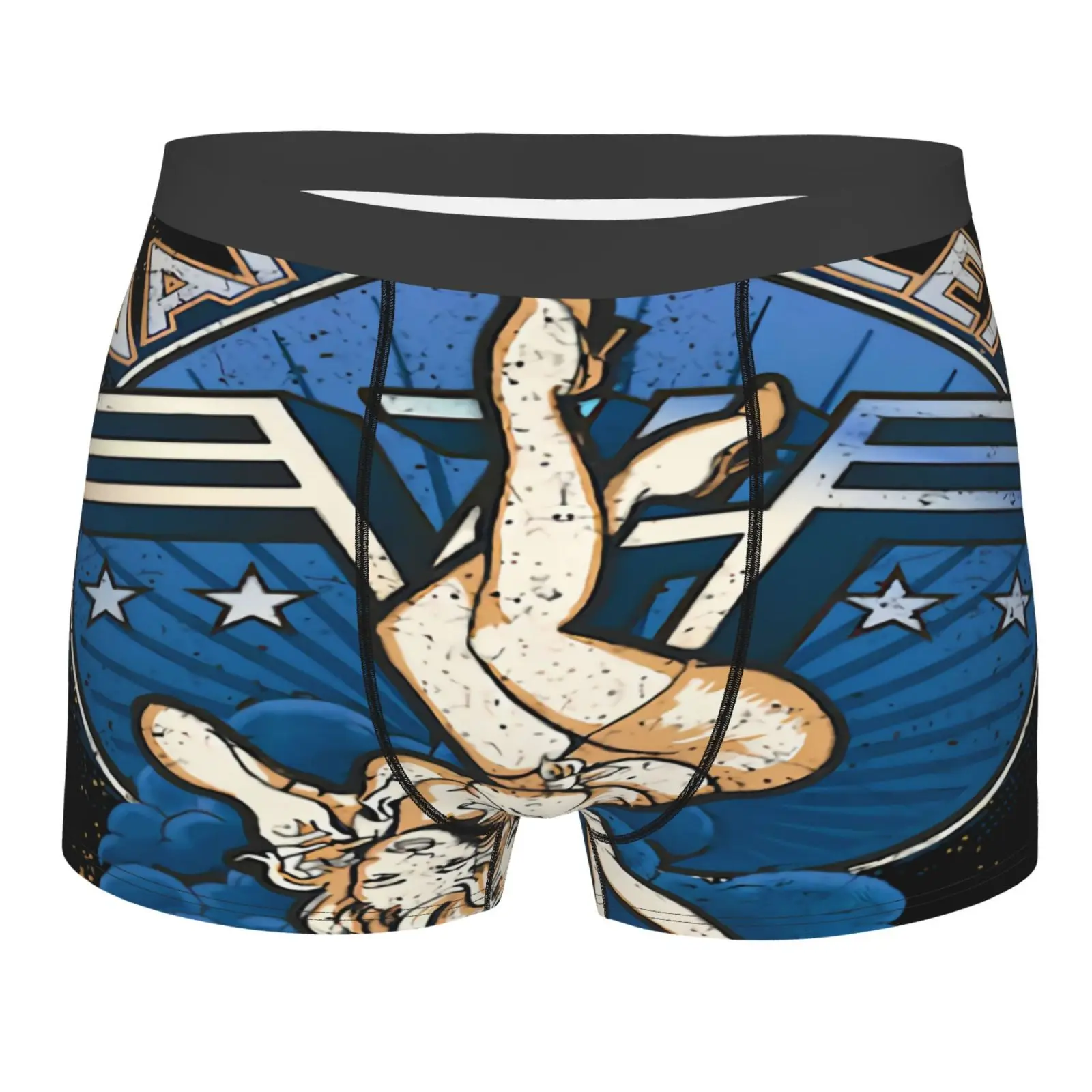 

Мужские трусы из полиэстера, с принтом в виде бала, с карманом для Помпона