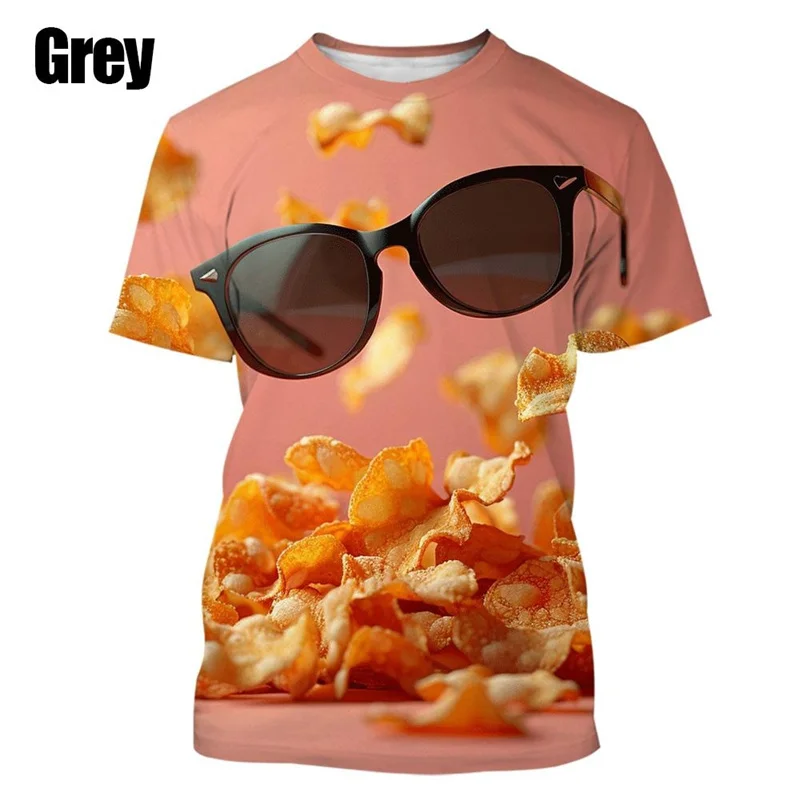 Футболка мужская с круглым вырезом Оригинальная Повседневная Уличная рубашка