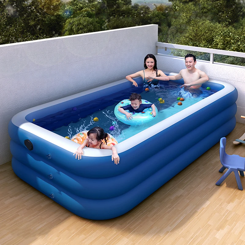4 Layer Swimming Pool Big Size 4.68m Outdoor Large Removable Pool Inflatable Piscine GonflableLarge Pools for Family AB50YC