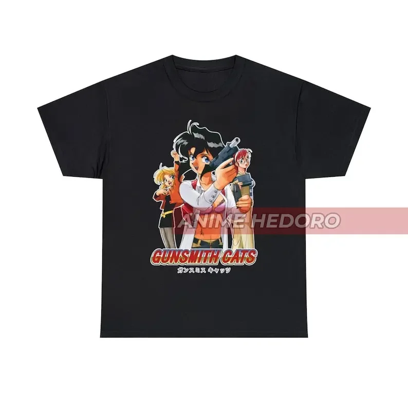 Футболка унисекс с изображением Смела кошки ралли Винсента аниме ретро манга
