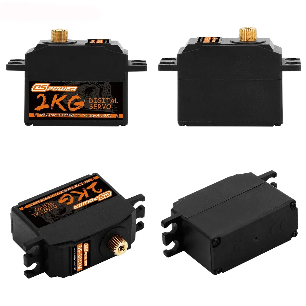 DSpower 2 кг RC Микро Сервопривод 4,2 кг Водонепроницаемый ПластикМеталлический Сервопривод для 114 116 118 Hyper Go E-Revo 144001   C24 D12 MN99S (art.: 3920c8b5d203b) - 3920c8b5d203b