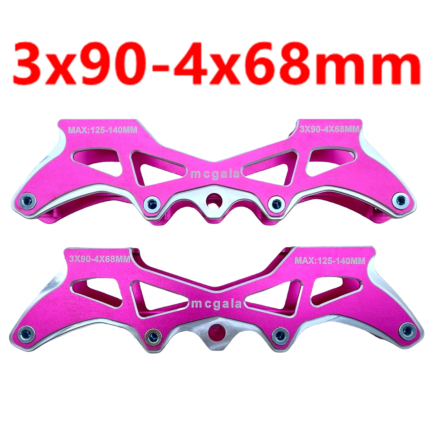 Фото Детская рама для скейтбординга Speed Slalom Frame 3х90-4х68, 3х100-4х72мм, 2в1 №3