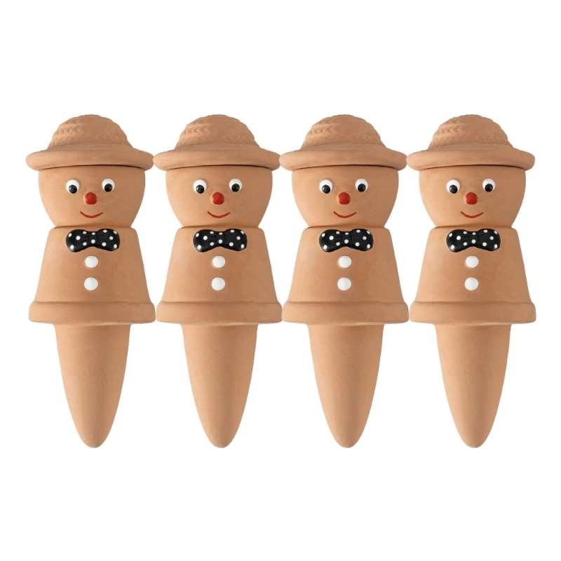 

4Pcs Scarecrow Automatic Plant Dripper Portable Watering Equipment for Home Bedroom Dormitory Water Dripping