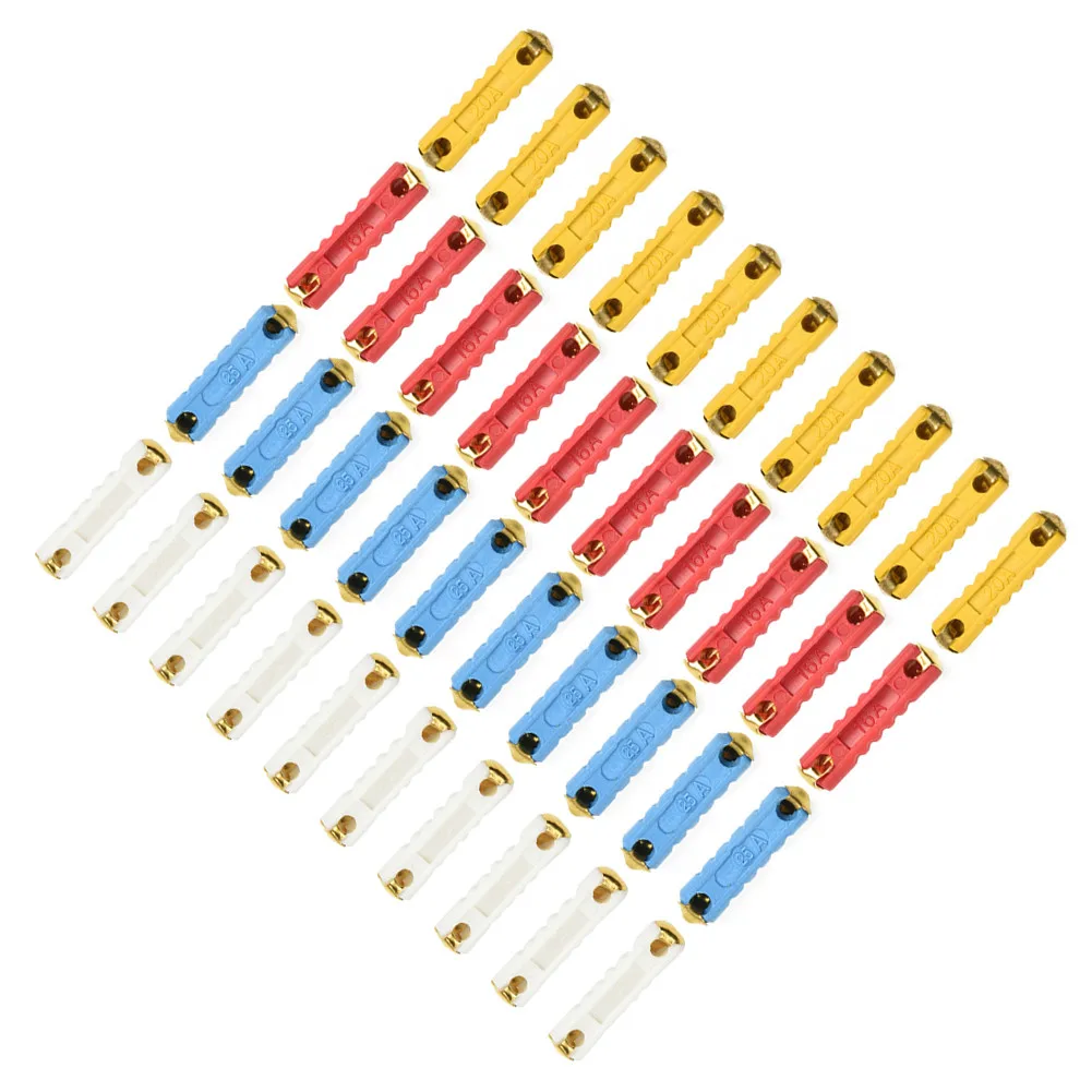 

Set Fuses Car 40pcs Copper Diameter 6mm set Lots Automotive high quality