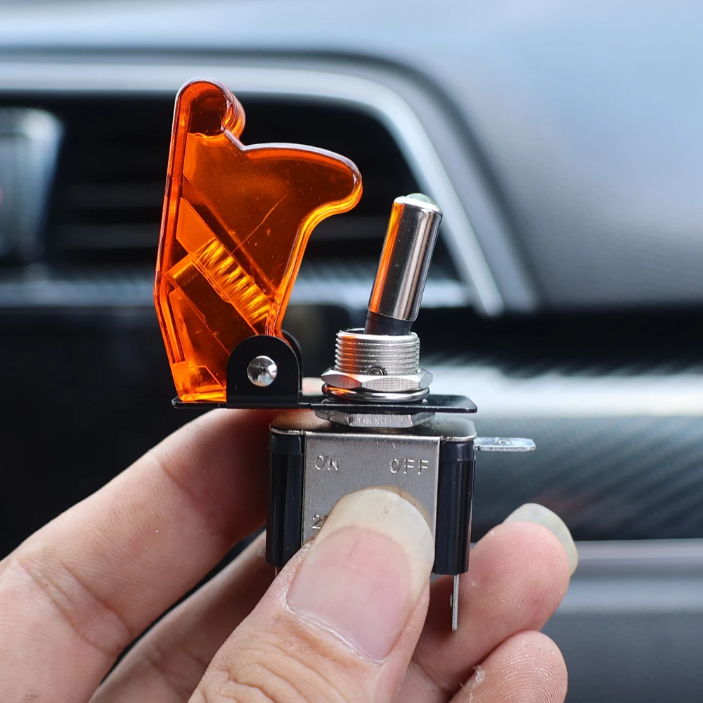 12 В SPST тумблер кулисный переключатель светодиодный светильник для зажиганий