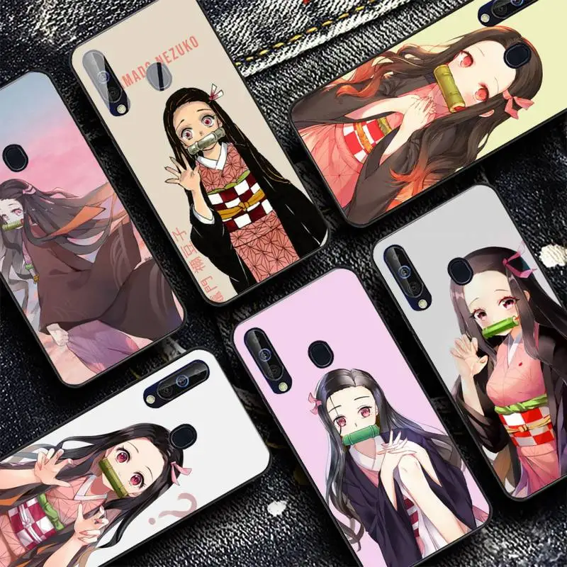 

BANDAI Demon Slayer Kamado Nezuko Phone Case for Samsung Galaxy A 51 30s a71 Soft Silicone Cover for A21s A70 10 A30