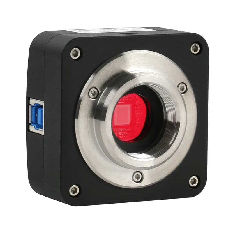 USB 3.0 10mp 5.1mp промышленная электронная цифровая C-Mount видеокамера микроскопа + 0.5X C