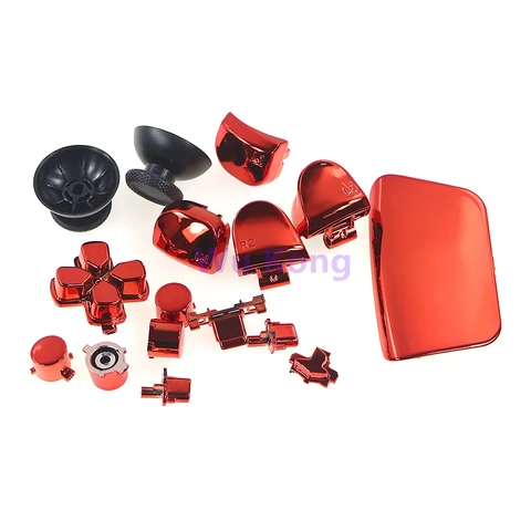 1 комплект для PlayStation 5 V3, полный набор хромированных кнопок, замена контроллера PS5 V3.0 L1 R1 L2 R2, кнопка D-pad