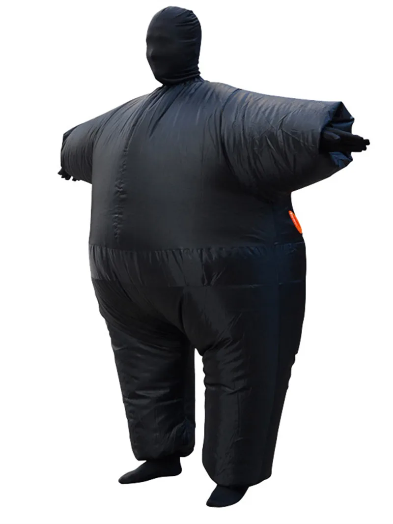 Взрослый костюм для пухлых надувной цветной всего тела комбинезон 10 цветов