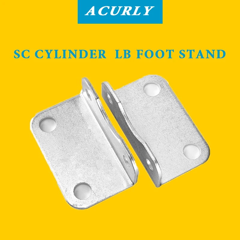 

SC Standard Cylinder Tripod Pneumatic Cylinder Mounting Accessories Tripod Bracket Cylinder Part LB-32/40/50/63/80/100 (1 pair)