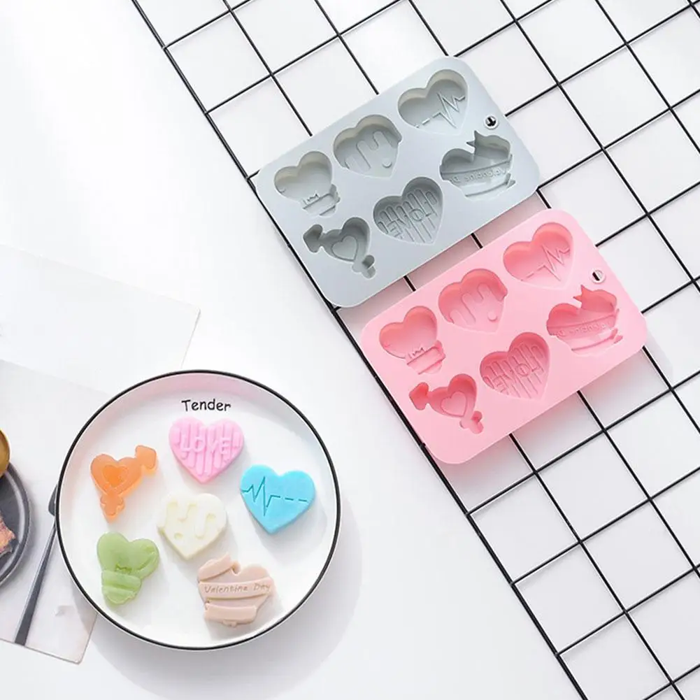 Силиконовая форма для торта 6 ячеек |