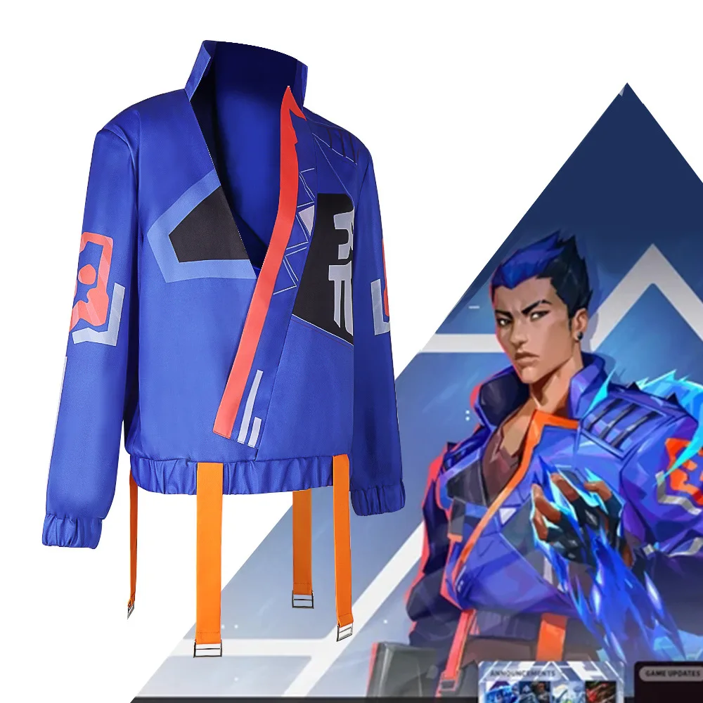 

Game Valorant Yoru Cosplay Costume Ninja 3D Print Adult Unisex Pullover Coat Halloween Carnival Casual Jacket Sweater
