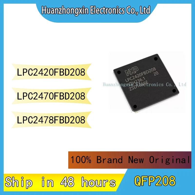 

LPC2420FBD208 LPC2470FBD208 LPC2478FBD208 MCU Chip QFP208 Integrated Circuit Microcontroller 100% Brand New Original