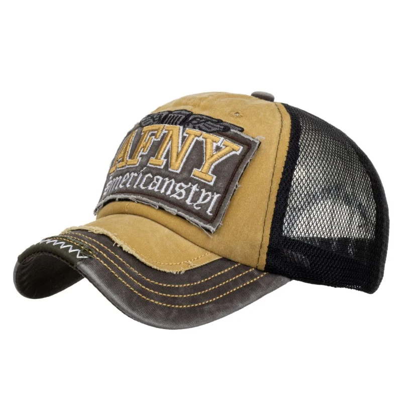 

UV-Protection Letter Embroidery Baseball Cap Cotton Polyester Breathable Ball Cap for Men Women Ruuning Hiking Cycling