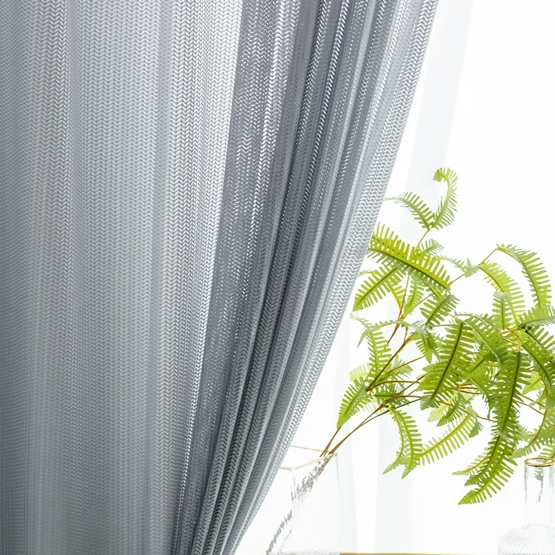 

00300-XZ-Double Layer Full Blackout Curtains Solid Color Insulated Complete Blackout Draperies With Black