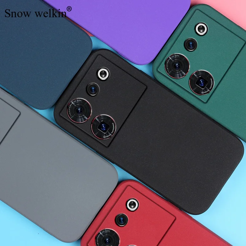 Мягкий силиконовый противоударный чехол для Nubia Z50 Z50S Pro с полной защитой ZTE nubia Ultra