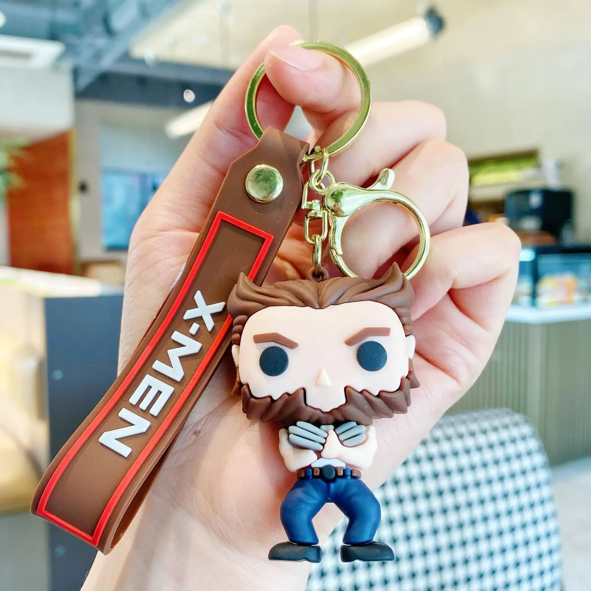 Marvel X-Men Росомаха Феникс аниме фигурка ПВХ кукла брелок аксессуары сумка