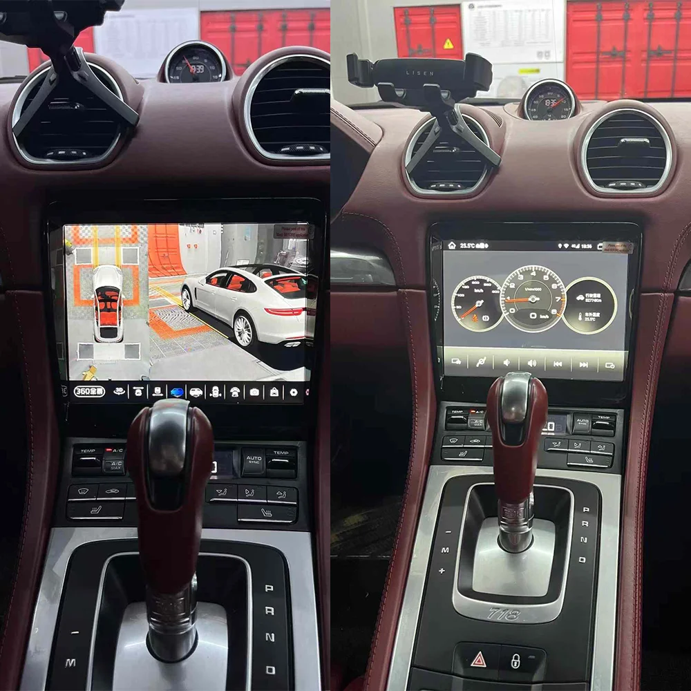 8 4 ''для Porsche 718 911 Bobst 2009-2015 Tesla Style сенсорный автомобильный экран навигации Carplay