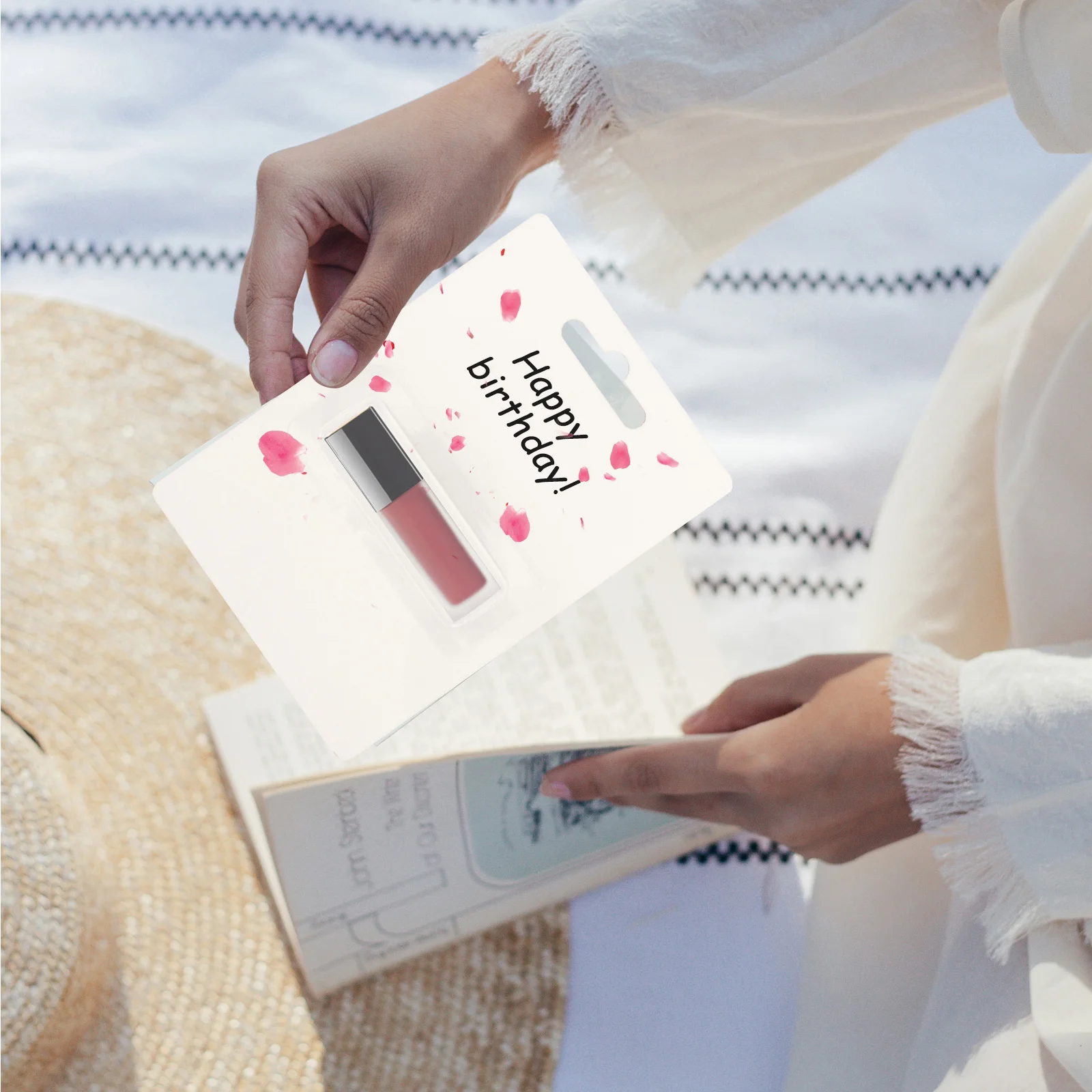 Прозрачная губная помада подарочные пакеты для бальзама прозрачный держатель