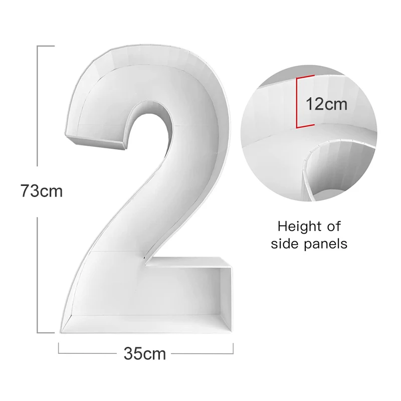 

Рамка для воздушных шаров с цифрами MicroPlush