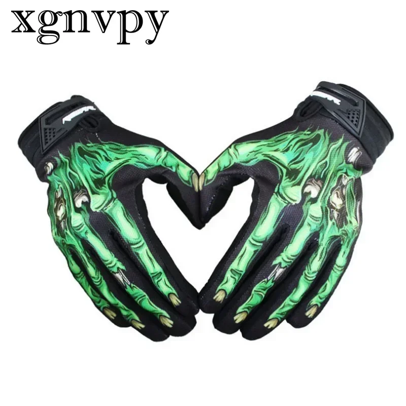 Оригинальные Нескользящие перчатки XGNVPY для езды на мотоцикле и велосипеде с