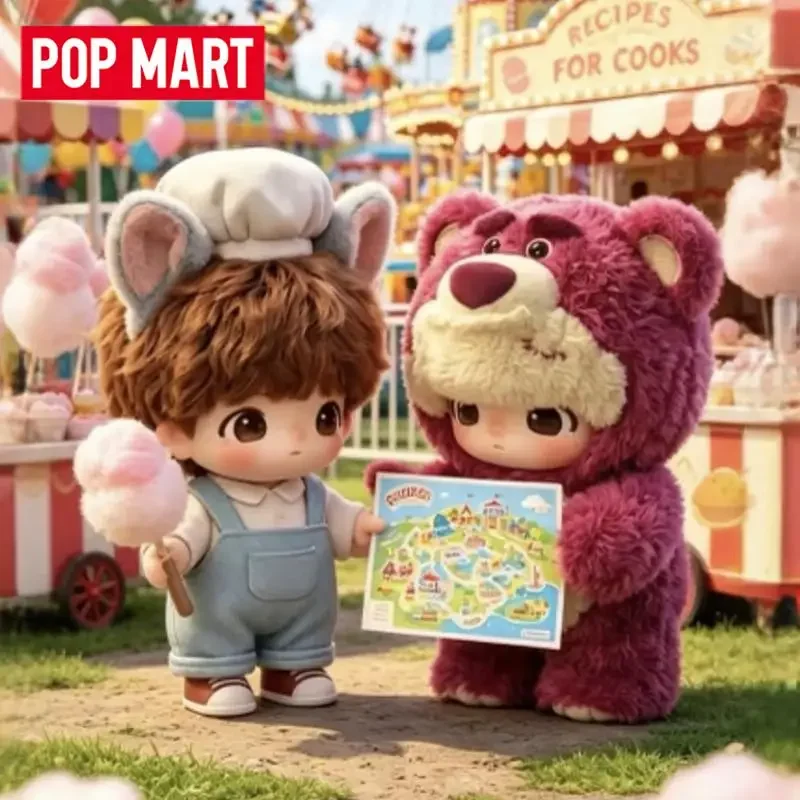 Фото POP MART DIMOO WORLD PIXAR Series: Виниловые плюшевые подвески, игрушки-сюрпризы в закрытых коробках, коллекционные фигурки аниме, подарок №2