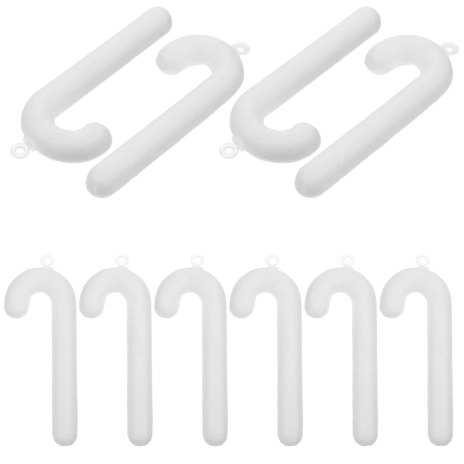 10 шт. рождественские украшения пенопластовые костыли подвесные декорации для