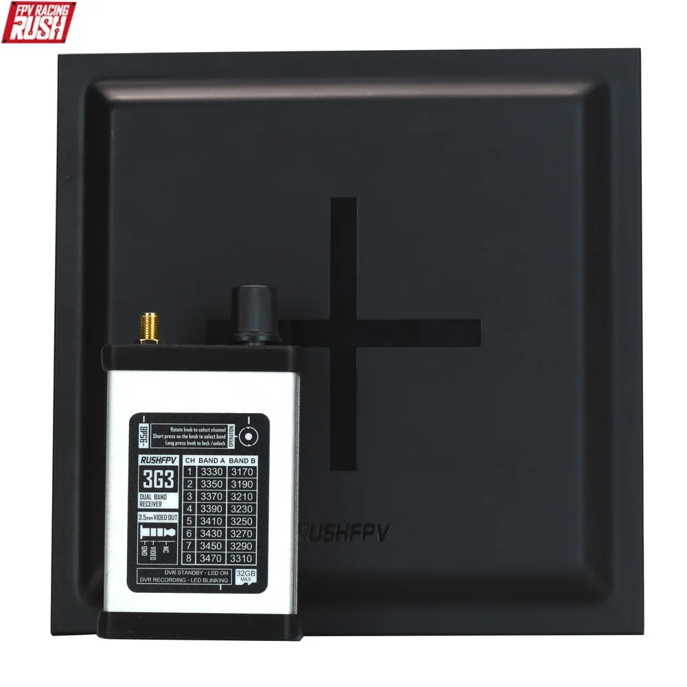RushFPV 3 3G 2W VTX 8CH 2000MW Аудио Видео FPV модуль приемника передатчика 7-30V для