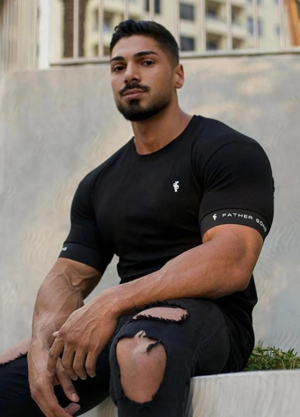 2022 new Shirt Men Short Sleeve Workout Gym T-Shirt Cotton Loose Running Fitness Tops Streetwear Hip-Hop Sport Tees Clothing |