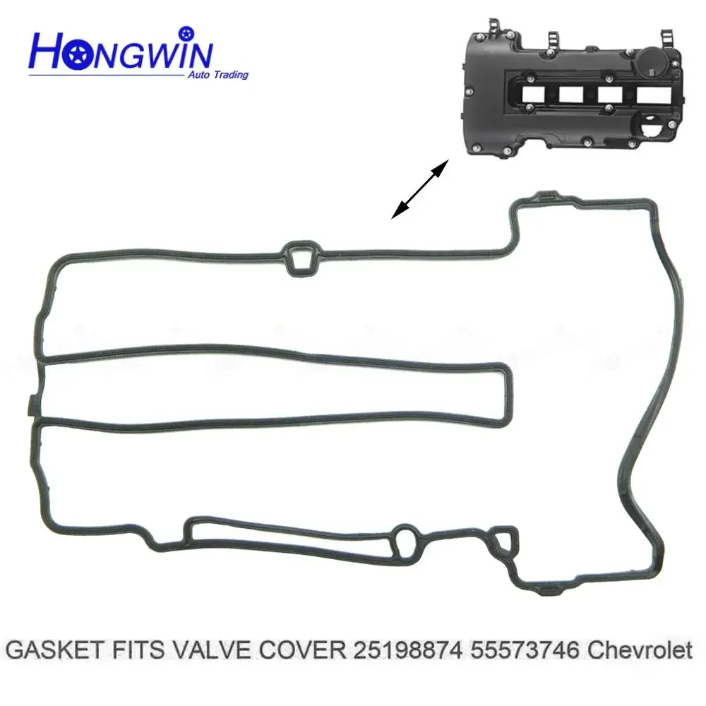 Фото 25198874 55573746   Прокладка крышки клапана двигателя для GM Chevy Cruze Sonic Trax Chevrolet 1.4L для BUICK ENCORE 1.4L №4