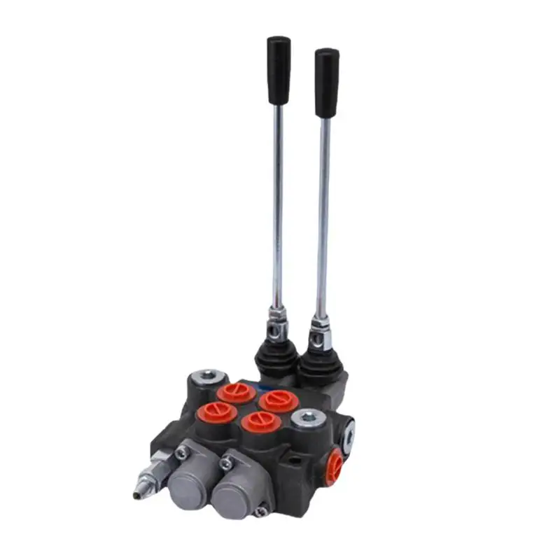 

2 Spool P40 Multi-way Reversing Valve Monoblock Hydraulic Directional Control Valve For Small Tractors Tractors Loaders Log