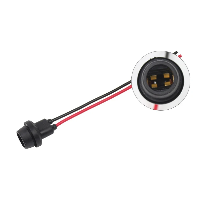 10 шт. T10 автомобильный разъем удлинитель постоянного тока 0 В ~ 12 цоколь для