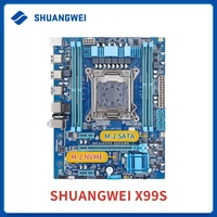 x99 motherboard lga 2011 3 support ddr4 reg ecc ram and intel xeon e5 v3 v4 processor sata pci e m 2 nvme slot atx usb 3 0