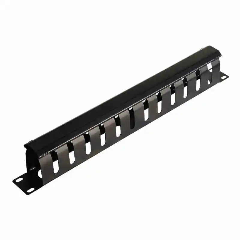 1U Network Cable Management Patch Panel 19 inch Rack Mounted Metal Steel Networking Ethernet | PC Hardware Cables &amp Adapters