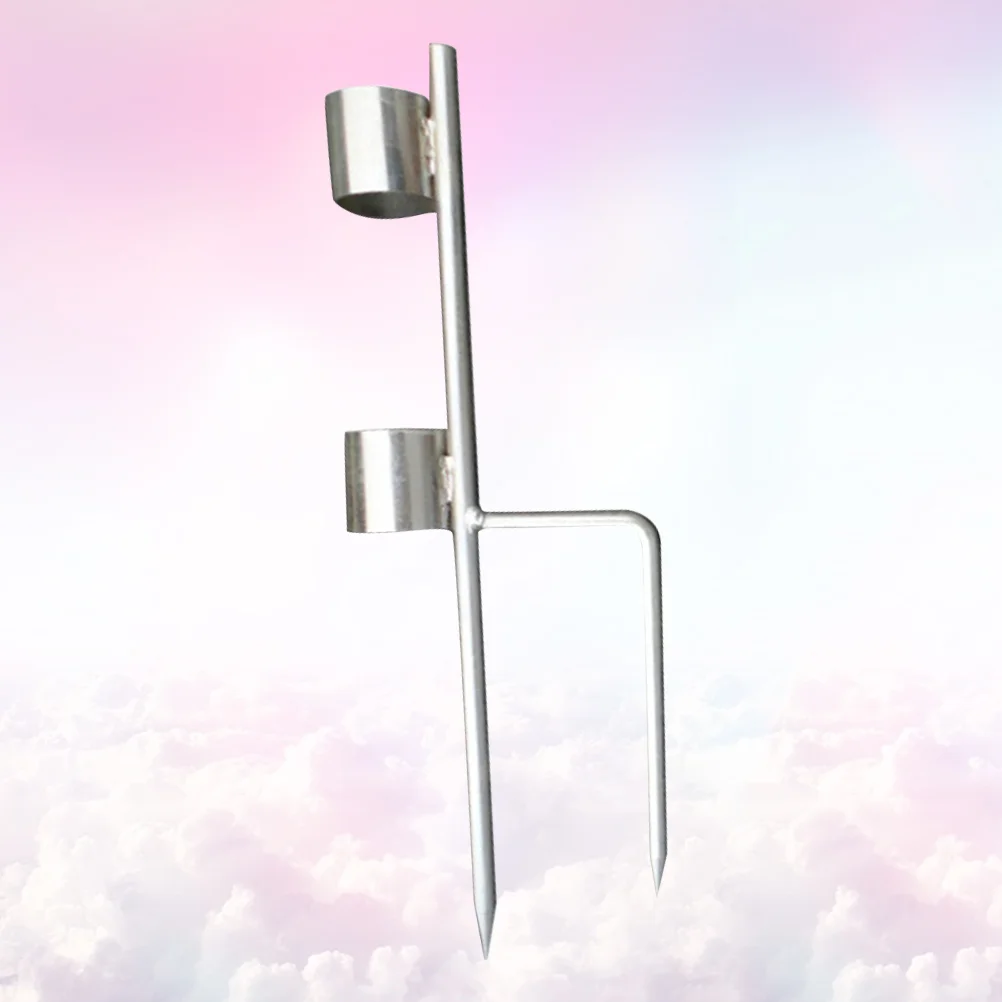 

Small Portable Fishing Supporter Sports Supply Pole Holders Tool Accessory Stand Rod Fixed