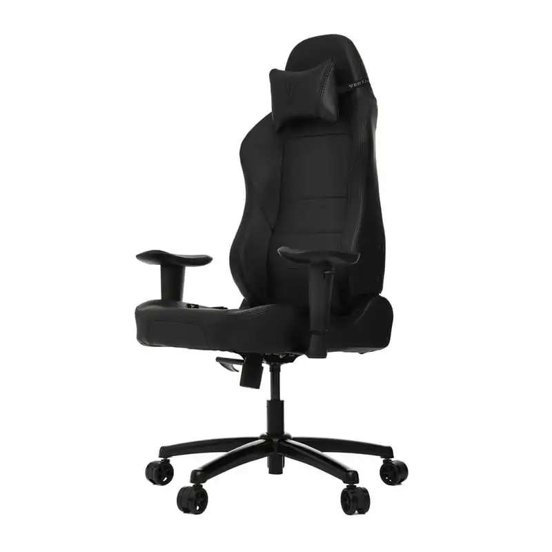 PL1000 Racing-Silla plegable para juegos, sillón de oficina de terciopelo, edición negra...
