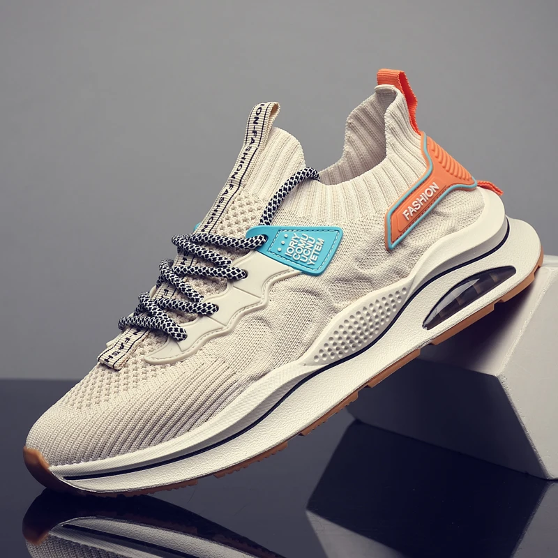 

Fujeak Plus Size Socks Shoes for Men Comfortable Breathable Casual Sneakers Anti-slip Lightweight Running Shoes Fashion Footwear