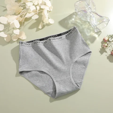 Женские бесшовные хлопковые трусы Cute Byte S-XXL