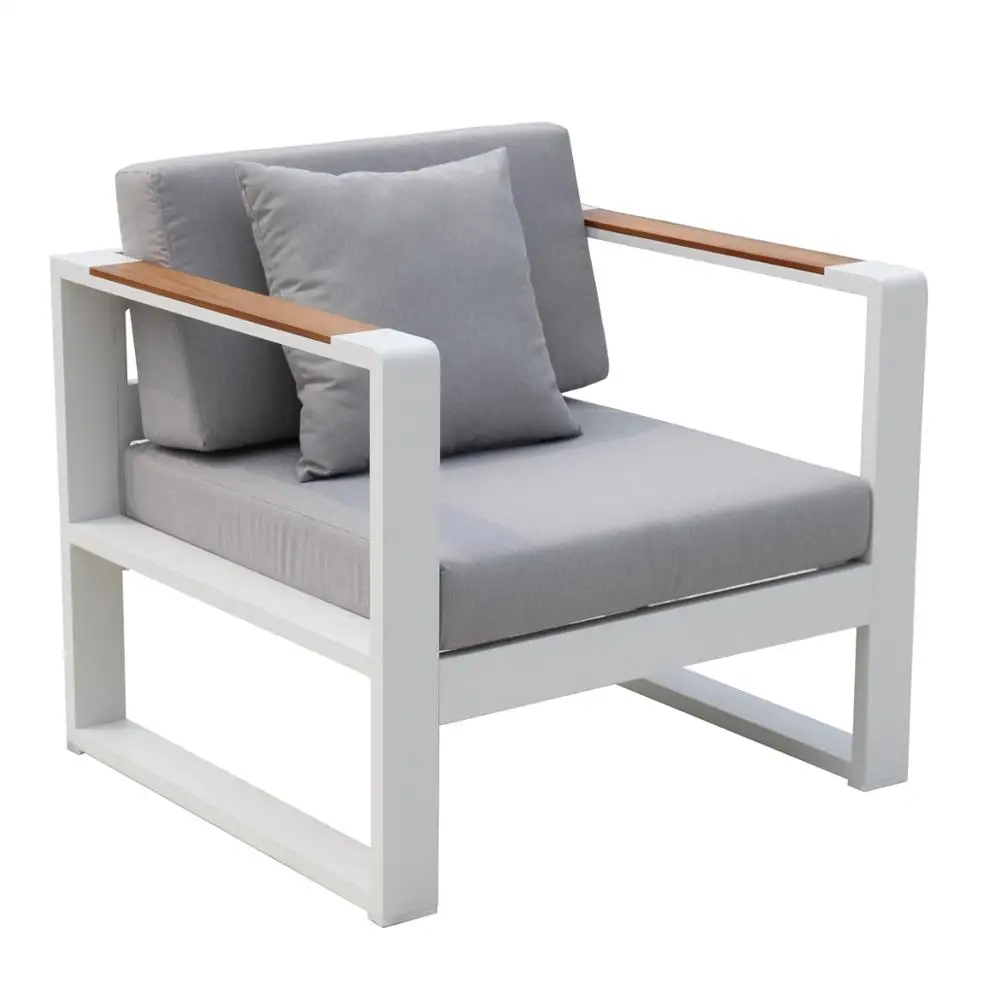 

KT aluminum modern garden chair outdoor lounge chair for restuarnt