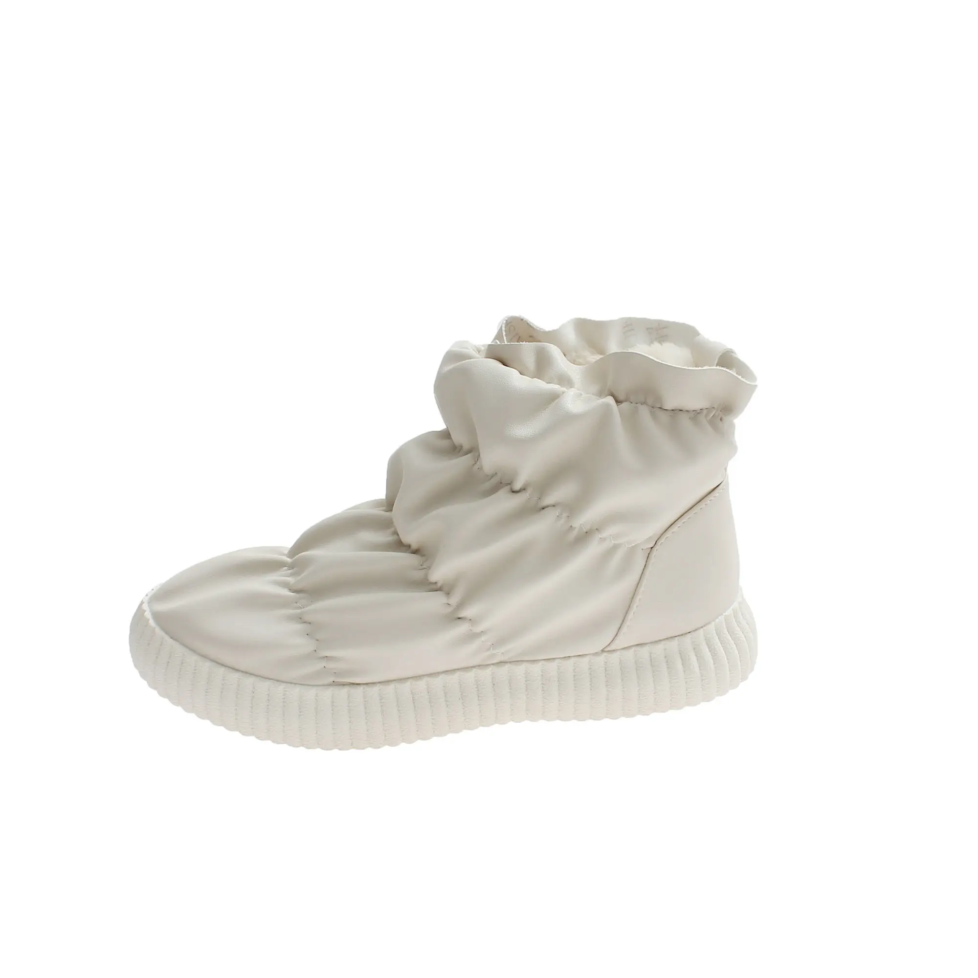 Ankle Boots For Women Waterproof Lady Winter Warm Plush Snow Boots Anti-Slip Fur Lined Bootie Outdoor Shoes